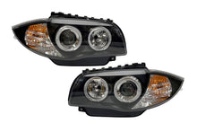 Carica l'immagine nel visualizzatore di Gallery, Fari Anteriore Angel Eyes BMW E87/E81/E88/E82 Black BMW E82,E88