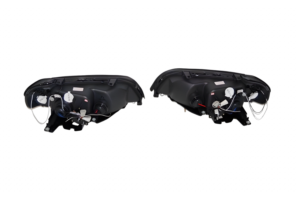 Fari Anteriore Angel Eyes BMW X5 '01 Black Elect. BMW E53,E70
