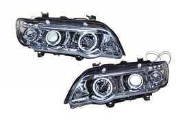 Fari Anteriore Angel Eyes BMW X5 '01 BMW E53,E70