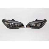 Fari Anteriori BMW Z4 E89 09-13 Black Drl Xenon