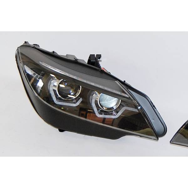 Fari Anteriori BMW Z4 E89 09-13 Black Drl Xenon