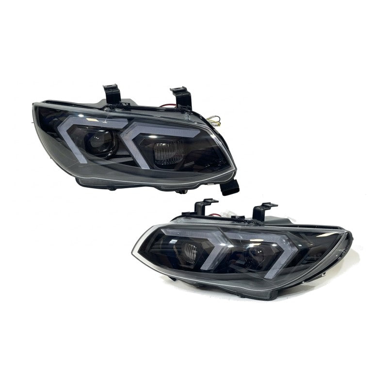 Fari Anteriori BMW Serie 3 E92 / E93 2010-2013 Look G80 BMW Serie 3 E92 / E93