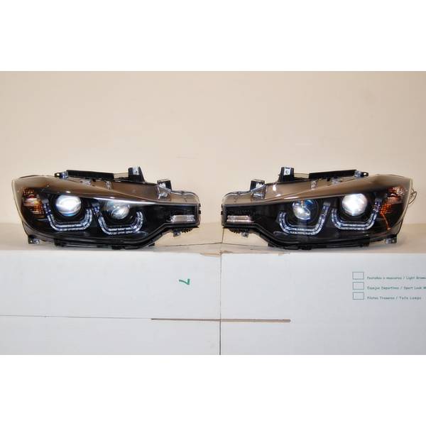 Fari Anteriori BMW Serie 3 F30 / F31 Nero