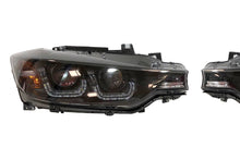 Carica l'immagine nel visualizzatore di Gallery, Fari Anteriori BMW F30 / F31 Nero BMW F30