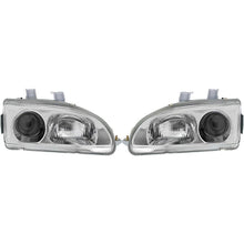 Carica l'immagine nel visualizzatore di Gallery, Fari anteriori Denji interno cromato Honda Civic Mk5 EG EH EJ
