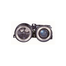 Carica l'immagine nel visualizzatore di Gallery, Fari anteriori DEPO Angel Eyes interno nero BMW E30