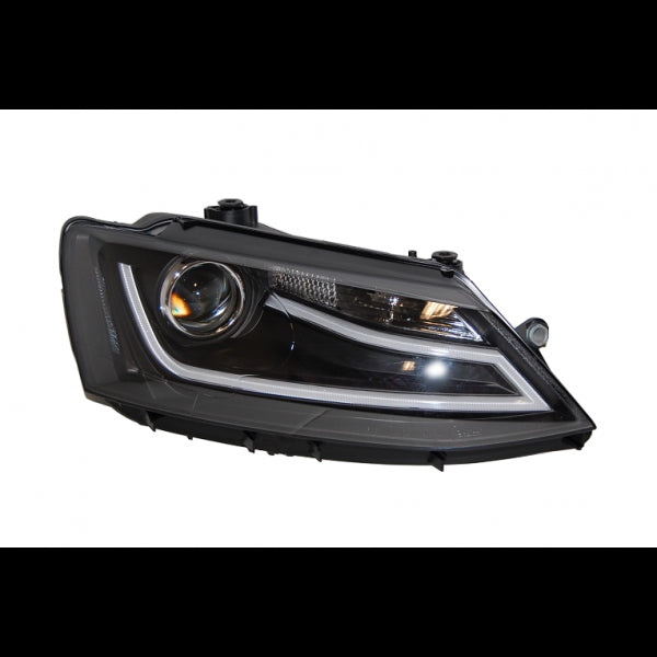 Fari Anteriori Day Light Volkswagen Jetta 11 Black