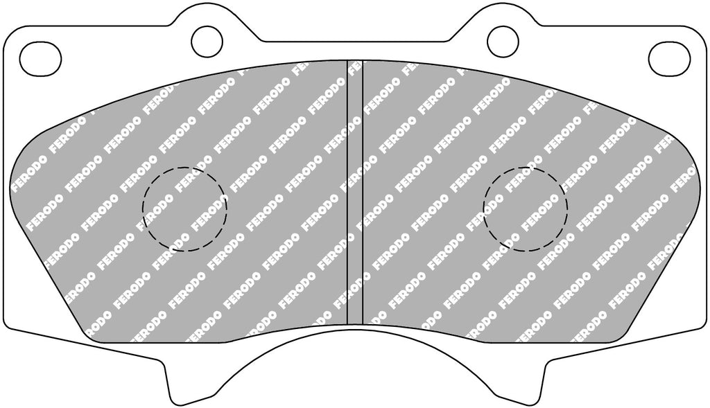 Pastiglie freni Ferodo DS2500 anteriori Mitsubishi Pajero V80