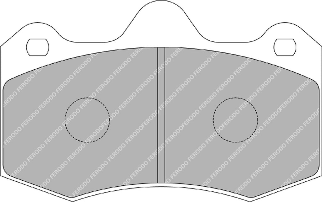 Pastiglie freni Ferodo DS2500 anteriori e posteriori Renault Clio RS Mk2