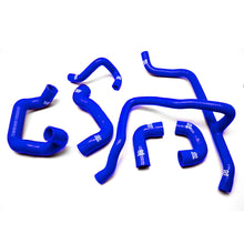 Carica l'immagine nel visualizzatore di Gallery, Kit manicotti in silicone 6 pezzi Cooling Solutions per BMW Serie 3 E30 6 cilindri - blu