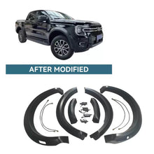 Allargamenti parafanghi per Ford Ranger T9 2022+ conversione "Raptor stile" set 6 pezzi