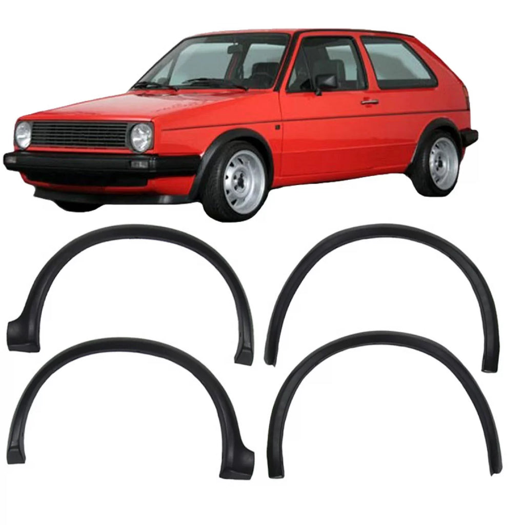 Allargamenti parafanghi per VW Golf II (2) 83-87 set 4 pezzo