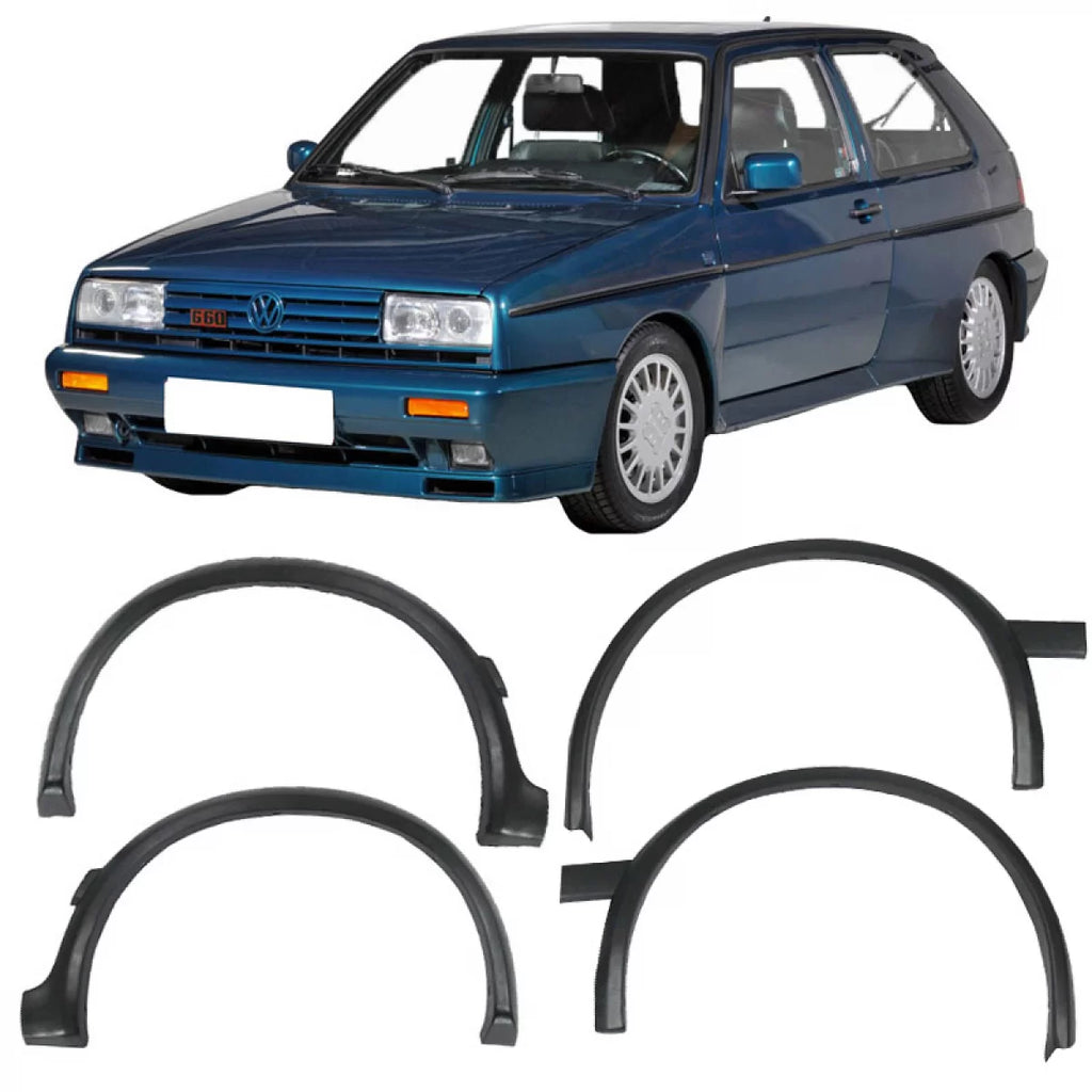 Allargamenti parafanghi per VW Golf II (2) 87-91 set 4 pezzi