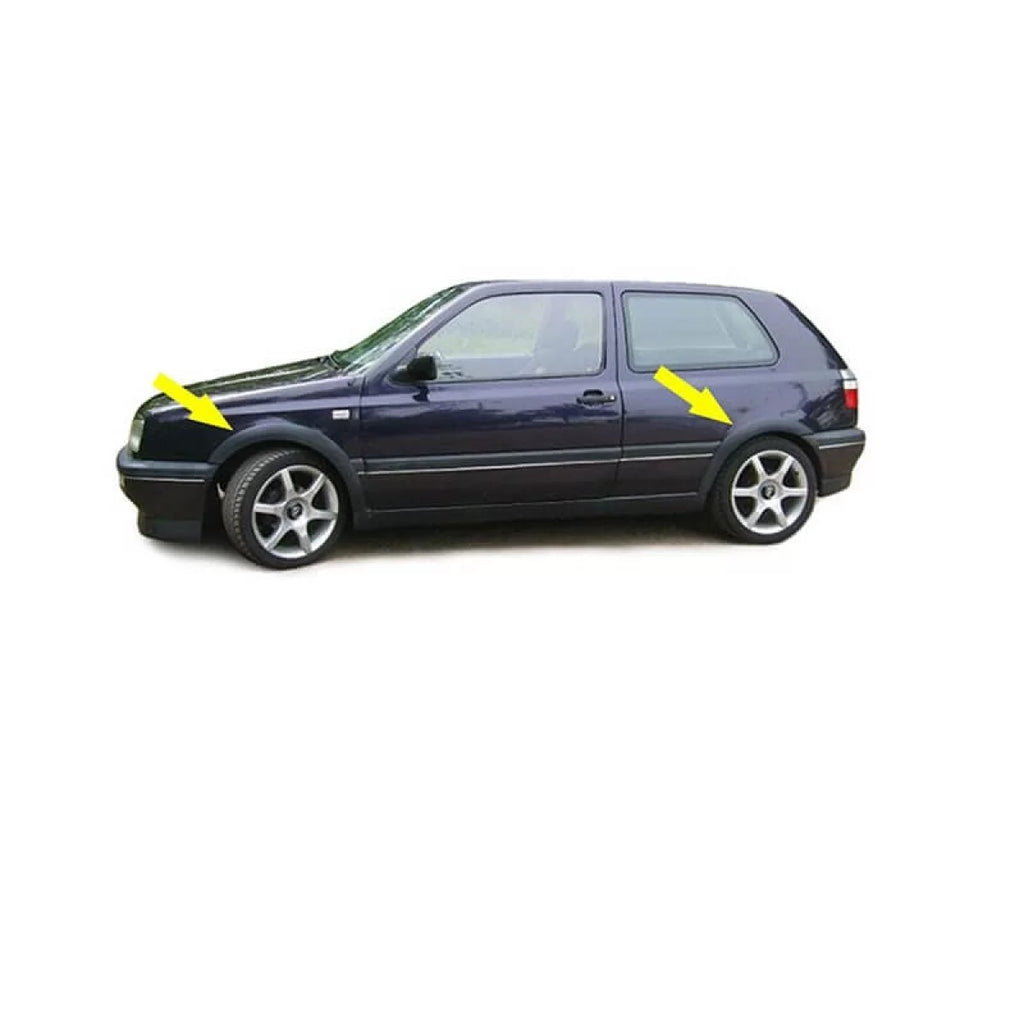Allargamenti parafanghi per VW Golf III (3) 91-98 set 4 pezzo