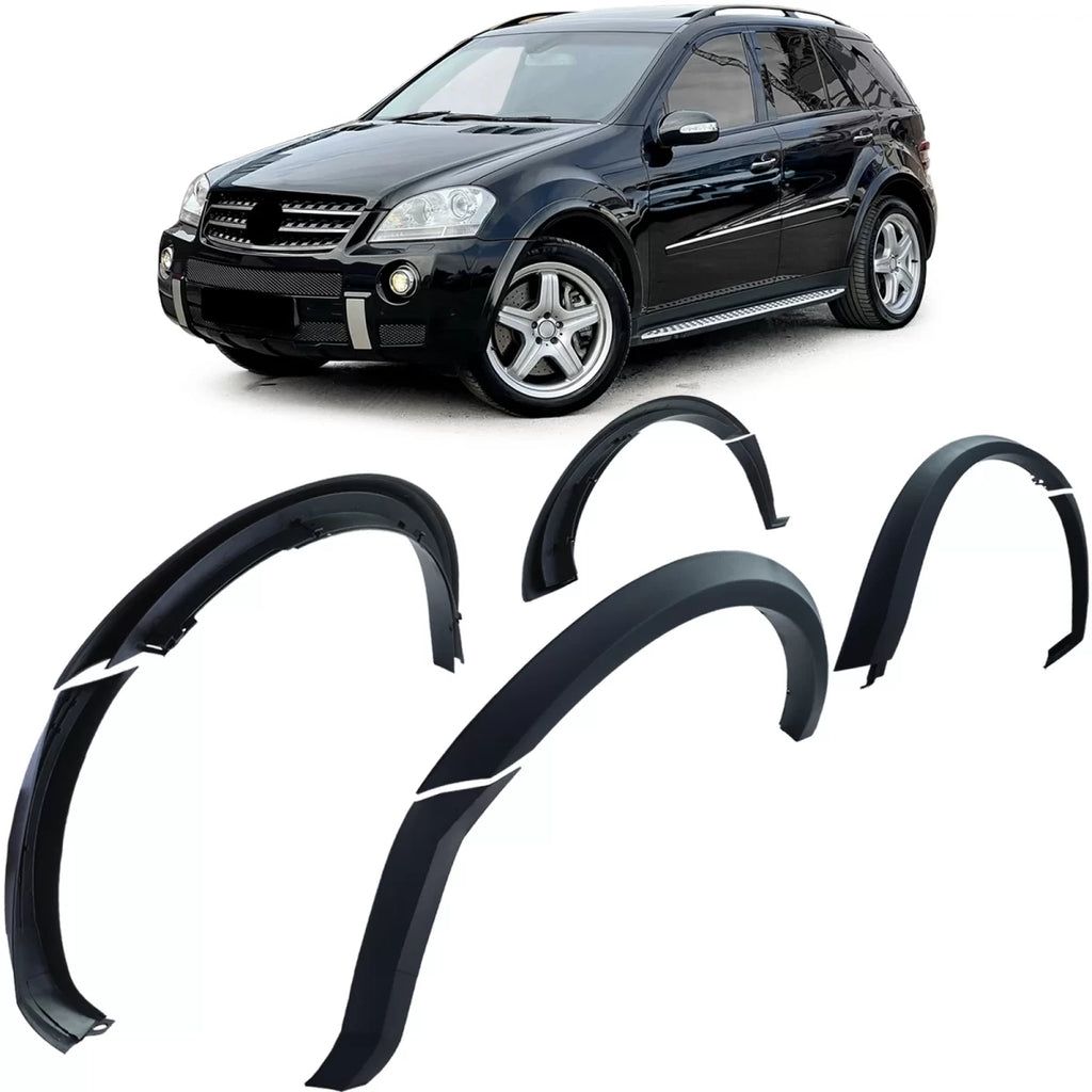 Allargamenti parafanghi Passaruota set per Mercedes ML W164 05-11