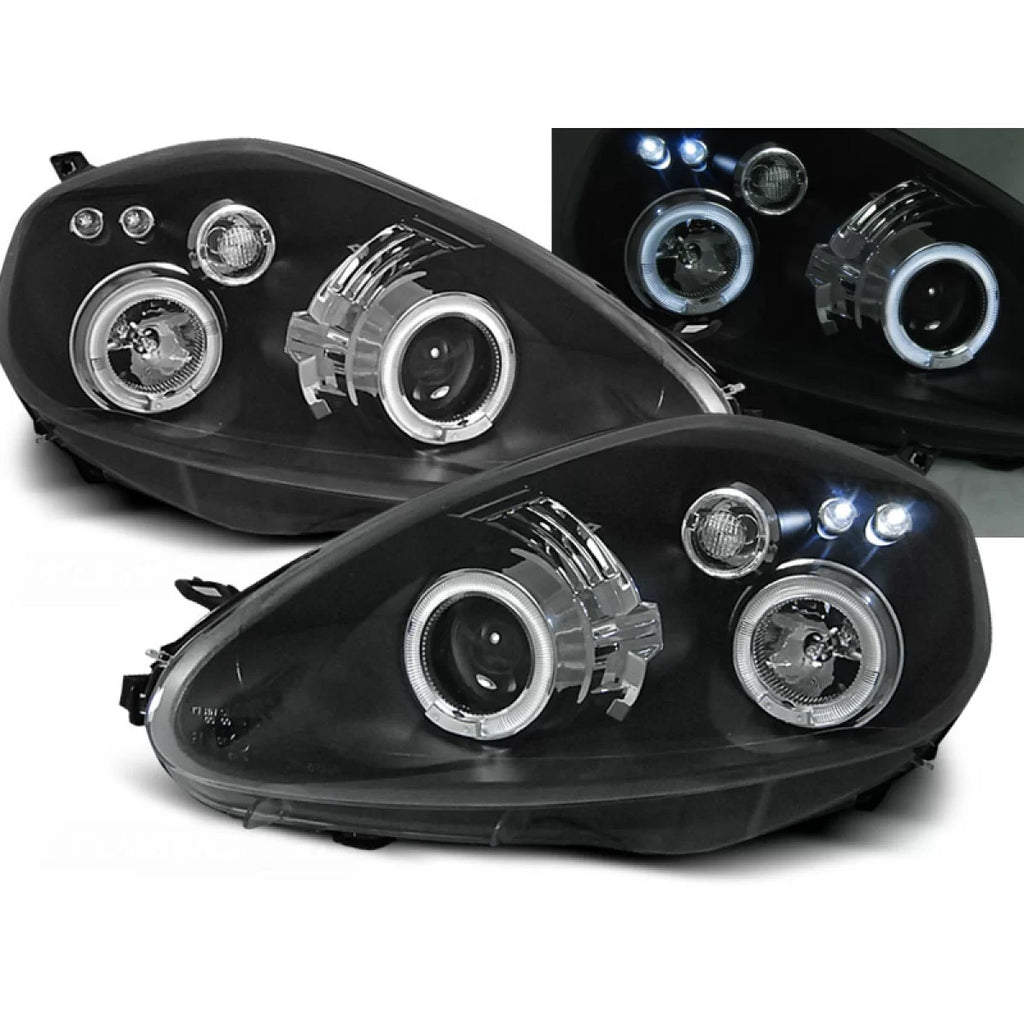 FIAT GRANDE PUNTO 09.05-08 Angel Eyes nero