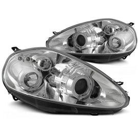 FIAT GRANDE PUNTO 09.05-08 Angel Eyes cromato