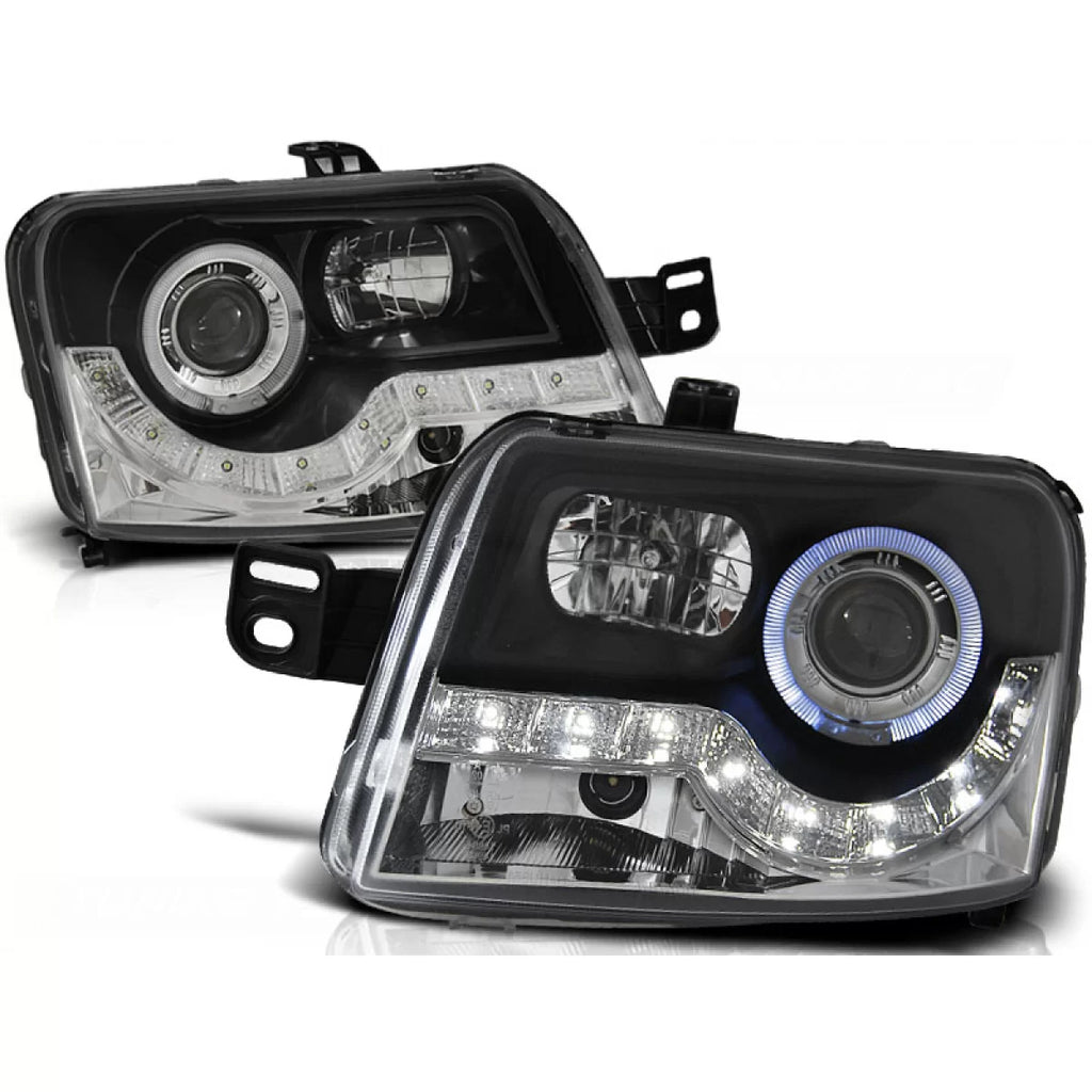 FIAT PANDA 03-12 luce diurna nero