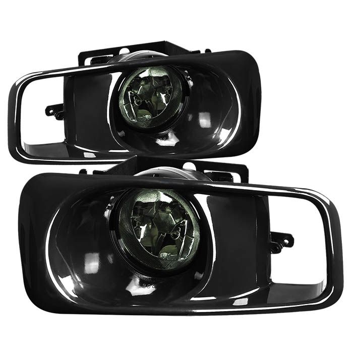 Fari Fendinebbia OEM Style SK-Import Cromati Lente Smoke Honda Civic EJ EK EM Facelift 1999-2001 Phase 2