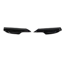 Carica l&#39;immagine nel visualizzatore di Gallery, Flap Anteriori BMW Serie 3 E90 / E91 2005-2008 M-Tech Nero Lucido