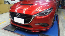 Carica l'immagine nel visualizzatore di Gallery, Lip Paraurti Anteriore MK Style SK-Import Nero Mazda 3 BP Facelift 5 Porte - foto 2