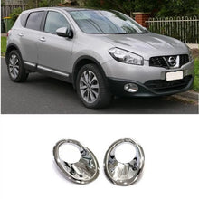 Fendinebbia lampada copertura per Nissan Qashqai +2 2009-2013 cromato 2 pezzi
