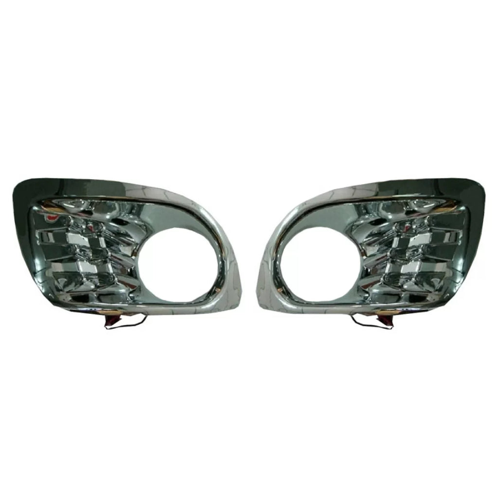 Fendinebbia lampada copertura per Toyota Hilux Vigo 05-11 cromato con Led 2 pezzi