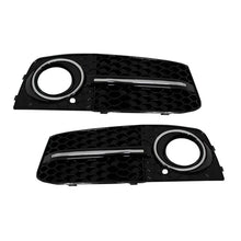 Carica l'immagine nel visualizzatore di Gallery, Fendinebbia lampada coperture laterale griglie per Audi A4 B8 8K (2007-2011) RS4 nero Edition