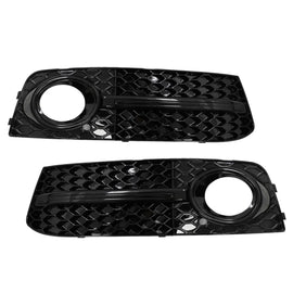 Fendinebbia lampada coperture laterale griglie per AUDI A4 B8 8K (2007-2011) S4 design nero Edition
