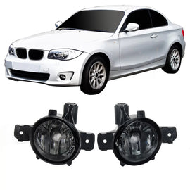 Fendinebbia per BMW 1 E81, E82, E87, E88, X1 E84, X3 E83, X5 E70 fumé 2 pezzi
