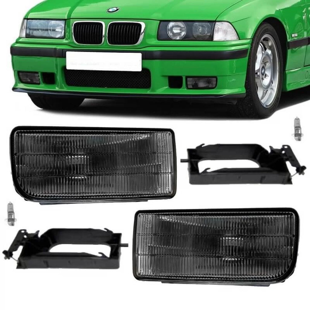 Fendinebbia per BMW 3 E36 90-98 fumé "Retro stile" 2 pezzi