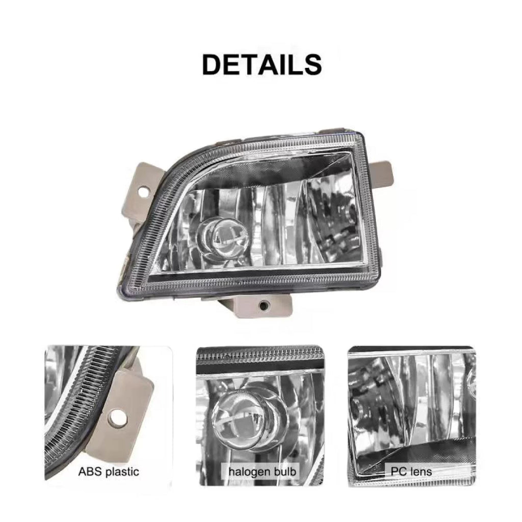 Fendinebbia per Chevrolet Aveo 05-08 3/5 porte hatchback 2 pezzi