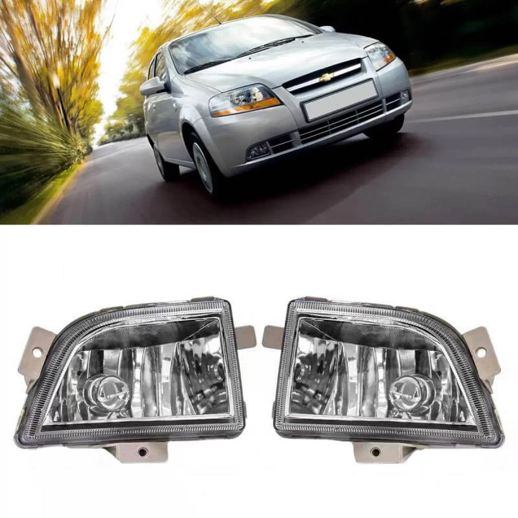 Fendinebbia per Chevrolet Aveo 05-08 3/5 porte hatchback 2 pezzi