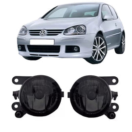 Fendinebbia per VW Golf V (5) 03-08 & GTI dal mercato paraurti fumé 2 pezzi