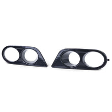 Carica l'immagine nel visualizzatore di Gallery, Fendinebbia coperture paraurti nero lucido per Serie 3 BMW E46