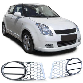 Fendinebbia coperture griglia copertura cromato per Suzuki Swift MZ EZ 05-08