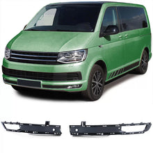Fendinebbia griglia cornice paraurti nero lucido per VW T6 15-19 con PDC
