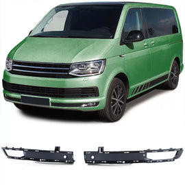 Fendinebbia griglia cornice paraurti nero lucido per VW T6 15-19 con PDC