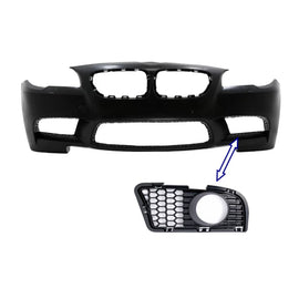 Fendinebbia griglia lato sinistro per BMW Serie 5 F10 F11 NON-LCI (2010-2014) solo per M5 paraurti