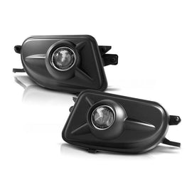 Fendinebbia kit con trasparente per Mercedes Classe E W210 1999-2002/SLK R170 1996-2000/CLK W208 1998-2002 nero