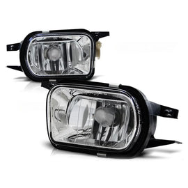 Fendinebbia kit per Mercedes Classe C W203/SLK R170 2000-2004 cromato, sinistro + destro