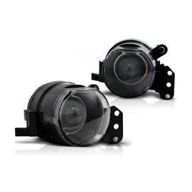 Fendinebbia set con trasparente tipo M technik/M3 per BMW Serie 3 E90/E91 2003-2010 nero, sinistro + destro