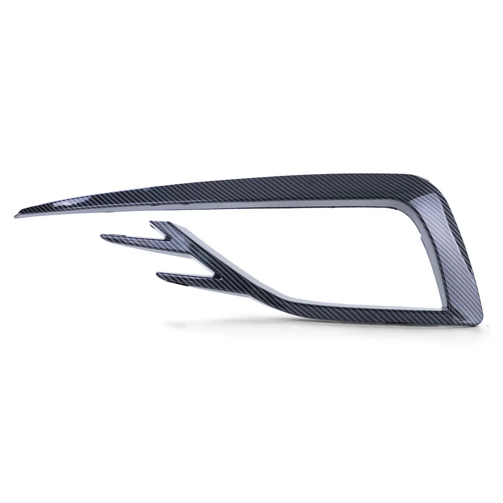 Fendinebbia surrounds griglia Effetto carbonio lucido per VW Golf 7 17-20