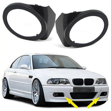 Carica l'immagine nel visualizzatore di Gallery, Fendinebbia modanatura copertura coppia per BMW Serie 3 E46 98-07