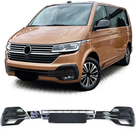 Fendinebbia modanature nero lucido per VW T6.1 Bus Transporter da 19