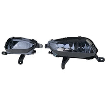 Fendinebbia nero fumé set per Opel Astra K da 2015 Zafira C da 2016