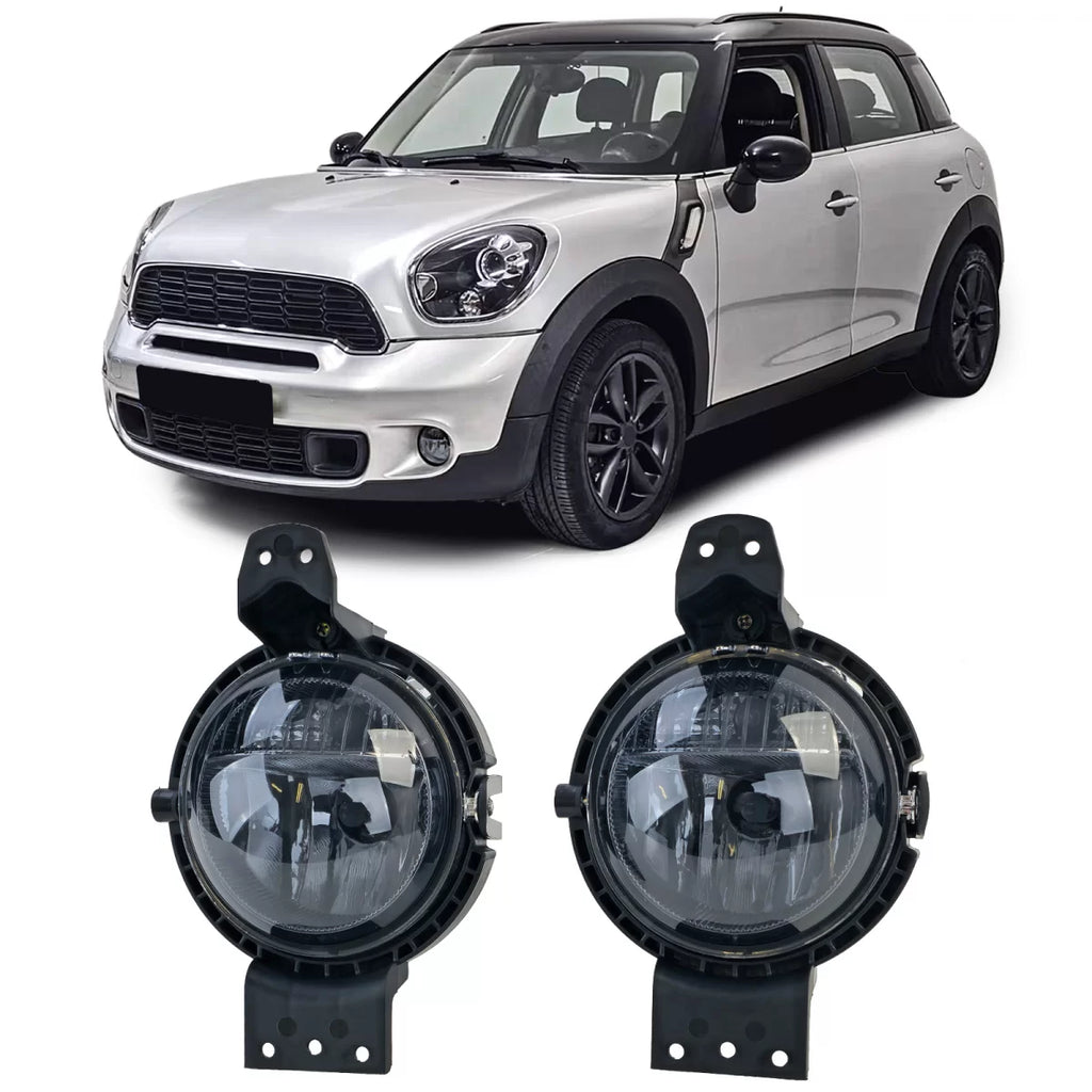 Fendinebbia con Luci diurne nero fumé set per Mini R60 R61 2010-2016
