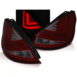 FORD FIESTA MK7 12-16 HB rosso fumé Barra LED