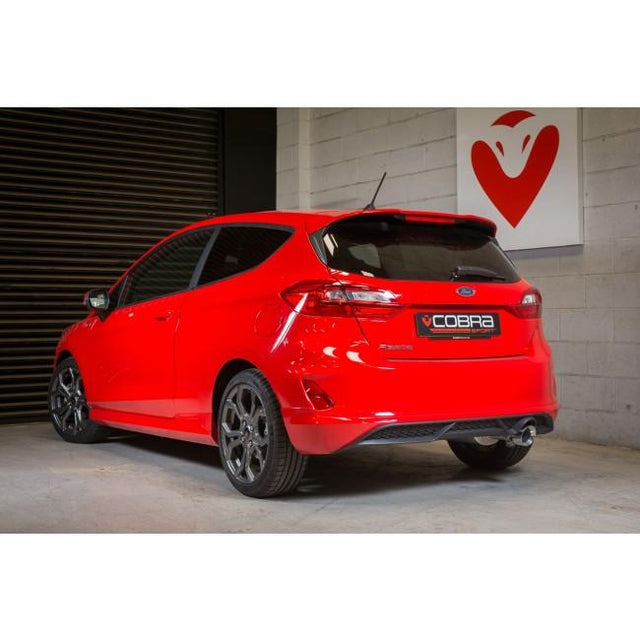Scarico Sportivo Cat Back Cobra Sport per Ford Fiesta (Mk8) 1L EcoBoost Titanium