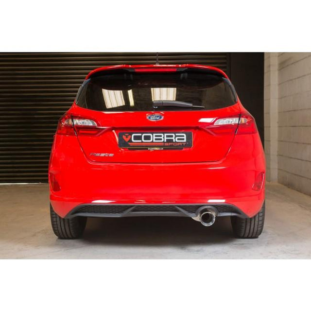 Scarico Sportivo Cat Back Cobra Sport per Ford Fiesta (Mk8) 1L EcoBoost Titanium